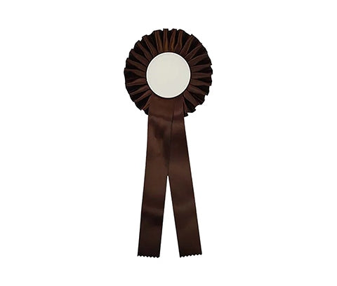 Doos bruine rozetten met eigen logo