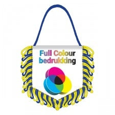 Banier 9,7x10 cm Full Colour