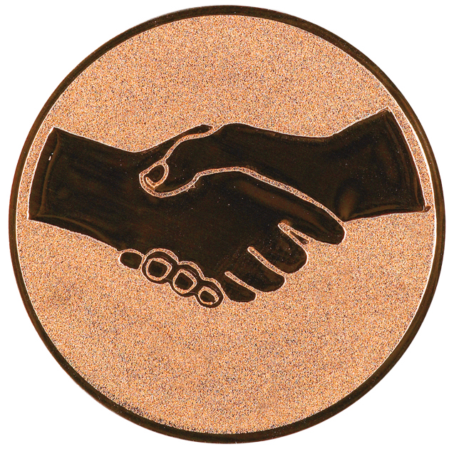 Sportafbeelding ø25 mm handdruk A1-005