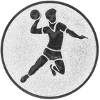 Sportafbeelding ø25 mm handbal A1-007
