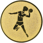 Sportafbeelding ø25 mm handbal A1-008
