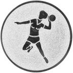 Sportafbeelding ø25 mm handbal A1-008