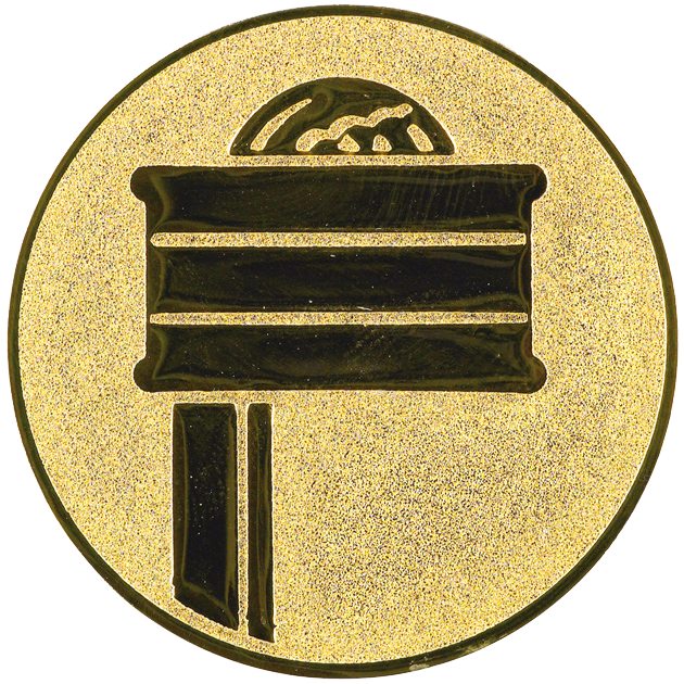 Sportafbeelding ø25 mm korfbal A1-009