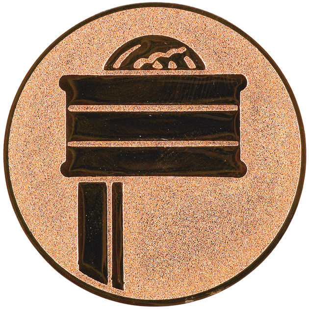 Sportafbeelding ø25 mm korfbal A1-009