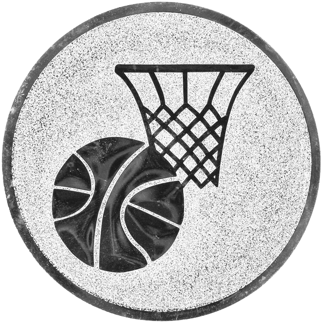 Sportafbeelding ø25 mm basketbal A1-010