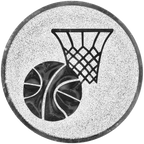 Sportafbeelding ø25 mm basketbal A1-010