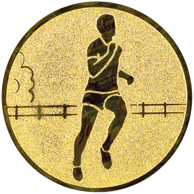 Sportafbeelding ø25 mm hardlopen A1-023