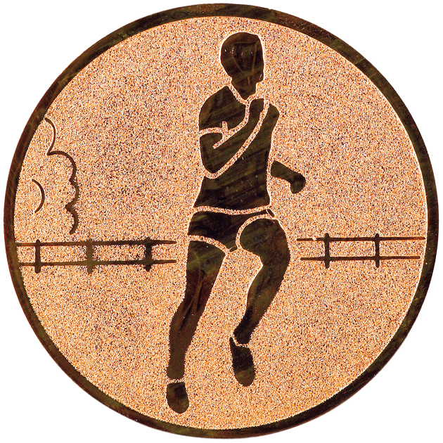 Sportafbeelding ø25 mm hardlopen A1-023