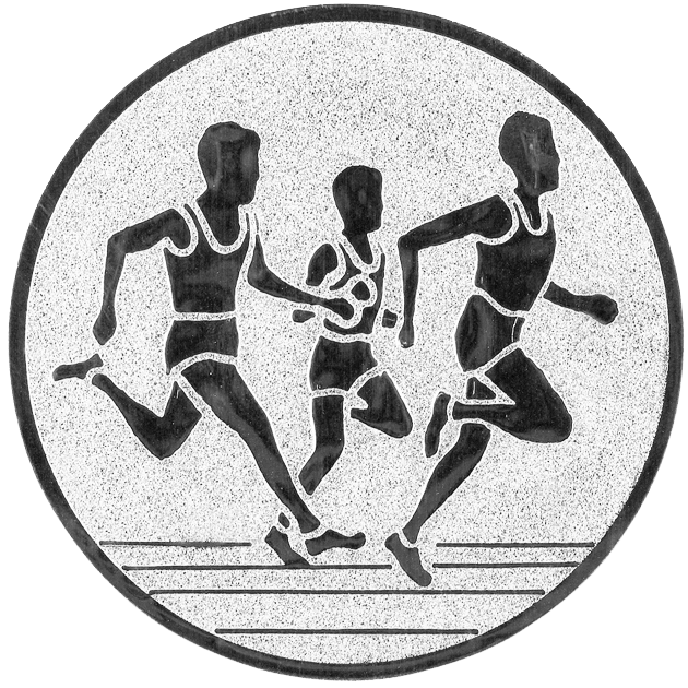Sportafbeelding ø25 mm hardlopen A1-027