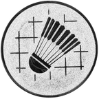 Sportafbeelding ø25 mm badminton A1-034