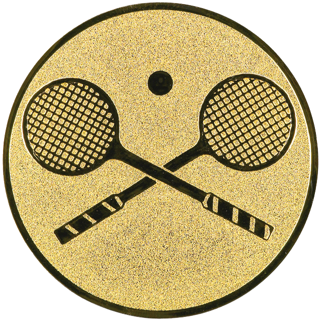 Sportafbeelding ø25 mm squash A1-035