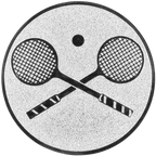 Sportafbeelding ø25 mm squash A1-035