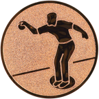 Sportafbeelding ø25 mm Jeu de boules A1-039