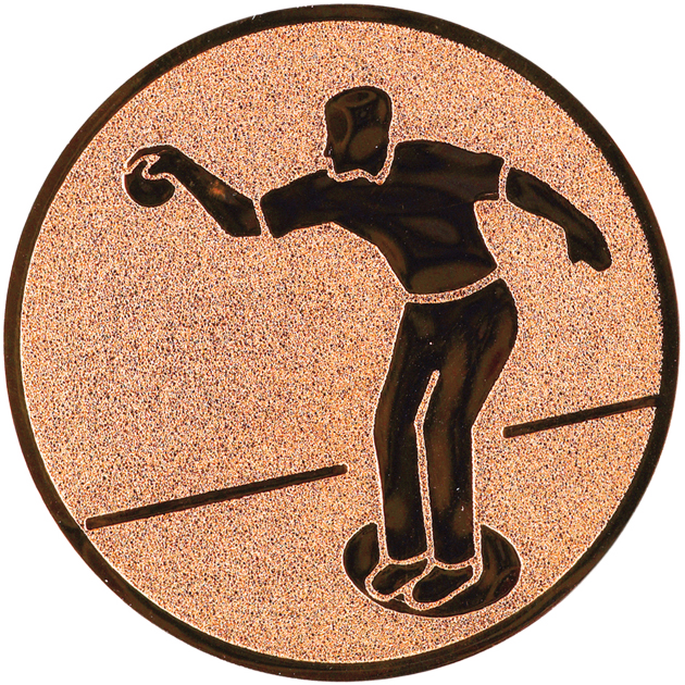 Sportafbeelding ø25 mm Jeu de boules A1-039