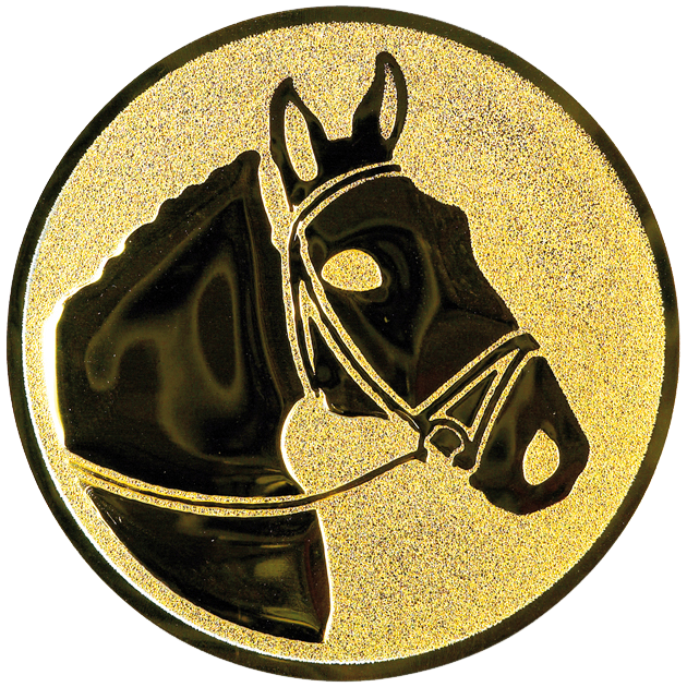 Sportafbeelding ø25 mm paard A1-067