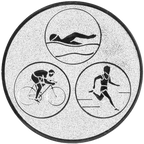 Sportafbeelding ø25 mm triatlon A1-074