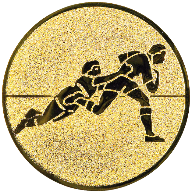 Sportafbeelding ø25 mm rugby A1-082