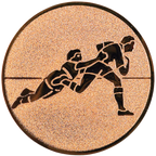 Sportafbeelding ø25 mm rugby A1-082