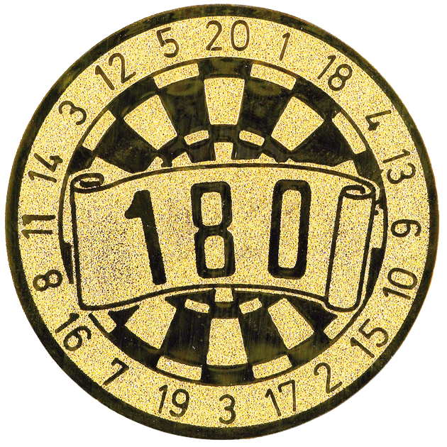 Sportafbeelding ø25 mm darts A1-088