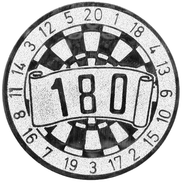 Sportafbeelding ø25 mm darts A1-088