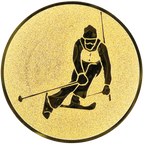 Sportafbeelding ø25 mm skiën A1-095