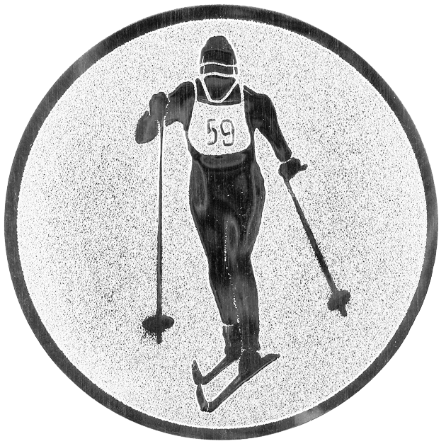 Sportafbeelding ø25 mm cross count. skiën A1-096