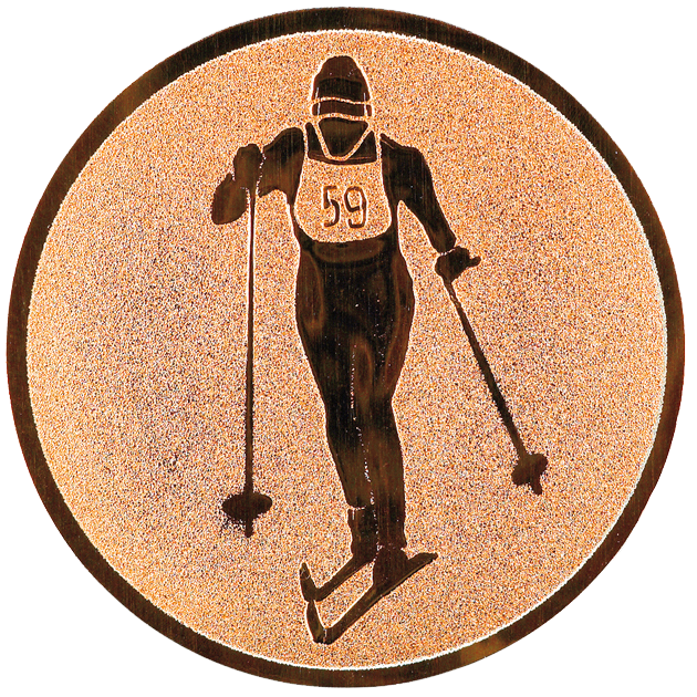 Sportafbeelding ø25 mm cross count. skiën A1-096