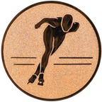 Sportafbeelding ø25 mm schaatsen A1-098