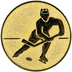 Sportafbeelding ø25 mm ijshockey A1-099