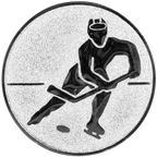 Sportafbeelding ø25 mm ijshockey A1-099