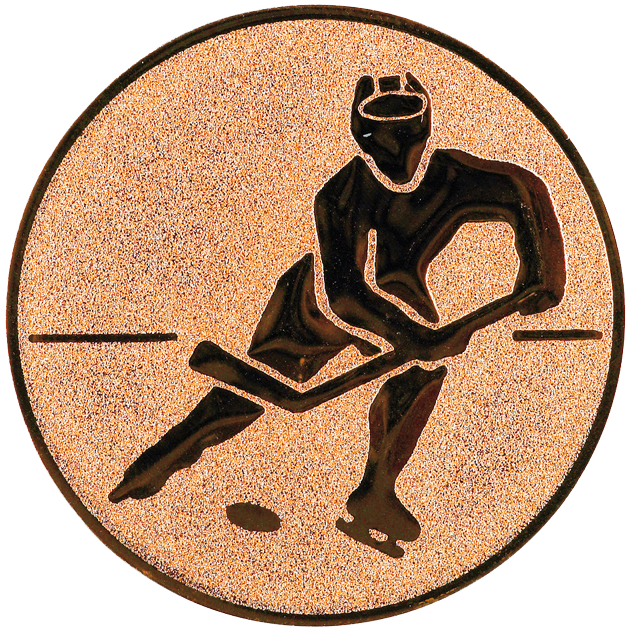 Sportafbeelding ø25 mm ijshockey A1-099