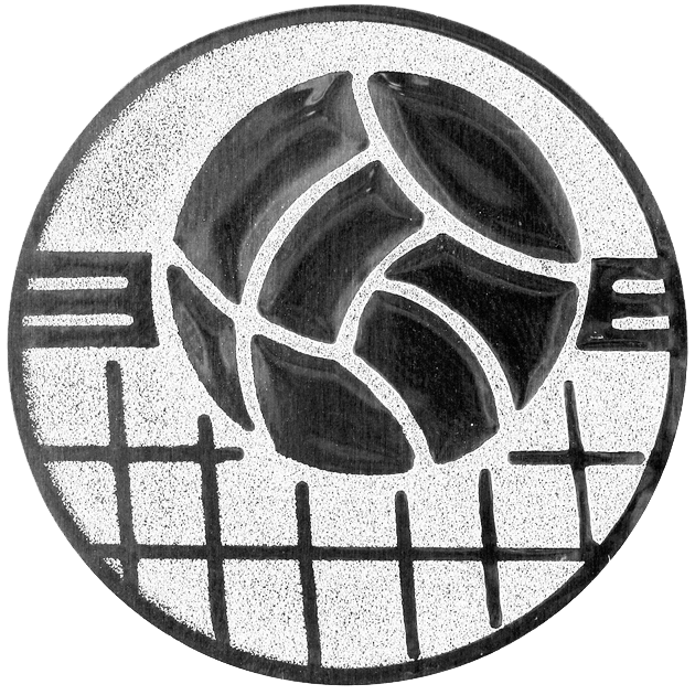 Sportafbeelding ø25 mm volleybal A1-139