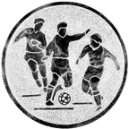 Sportafbeelding ø25 mm voetbal man A1-144