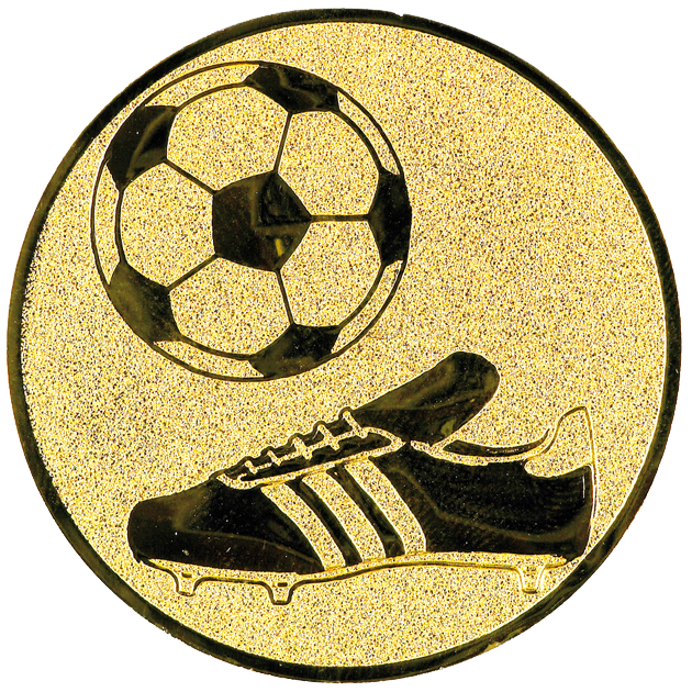 Sportafbeelding ø25 mm voetbal A1-147