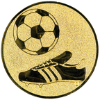 Sportafbeelding ø25 mm voetbal A1-147