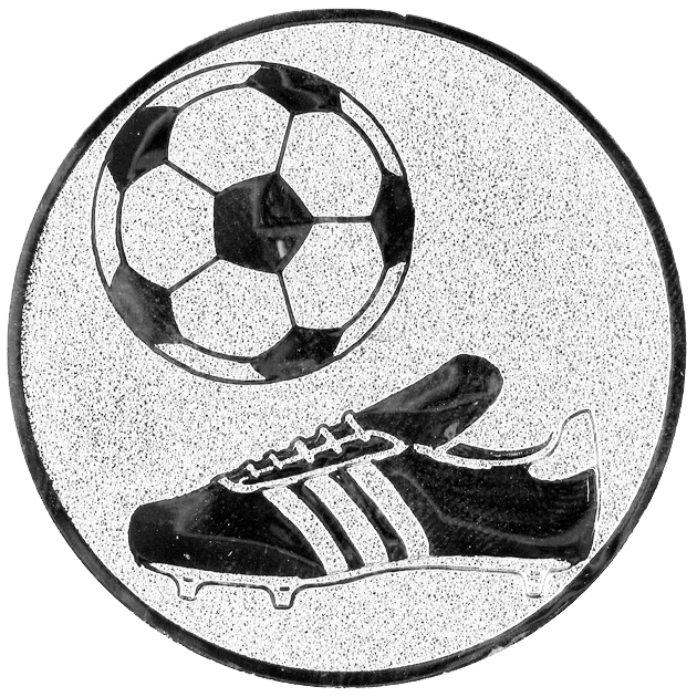 Sportafbeelding ø25 mm voetbal A1-147