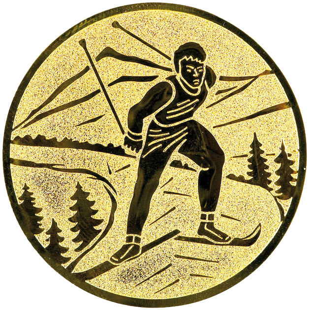 Sportafbeelding ø25 mm cross count. skiën A1-159