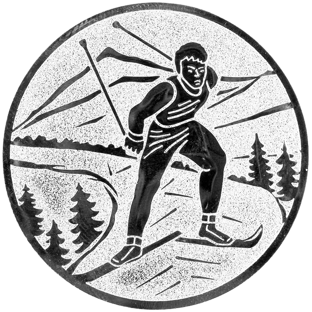 Sportafbeelding ø25 mm cross count. skiën A1-159