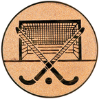 Sportafbeelding ø25 mm hockey A1-167