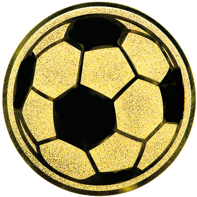 Sportafbeelding ø25 mm voetbal A1-178