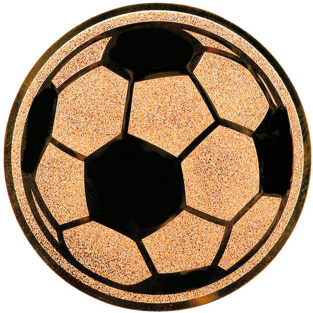 Sportafbeelding ø25 mm voetbal A1-178