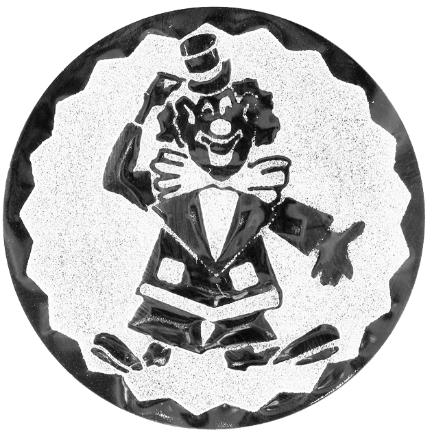 Sportafbeelding ø25 mm carnaval A1-185