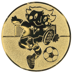 Sportafbeelding ø25 mm voetbal kind A1-189