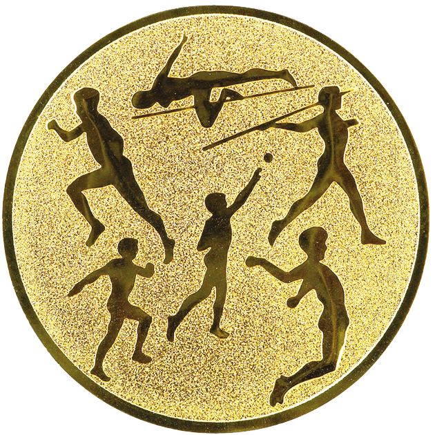 Sportafbeelding ø50 mm atletiek A2-006