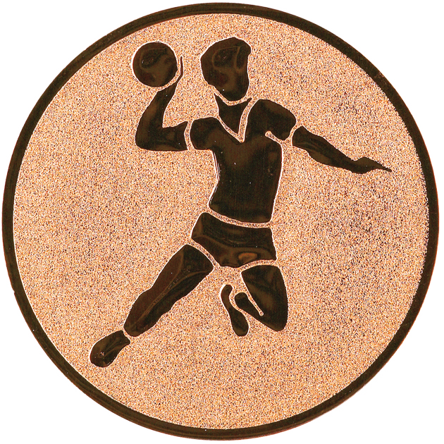 Sportafbeelding ø50 mm handbal A2-007