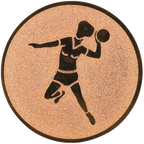 Sportafbeelding ø50 mm handbal A2-008