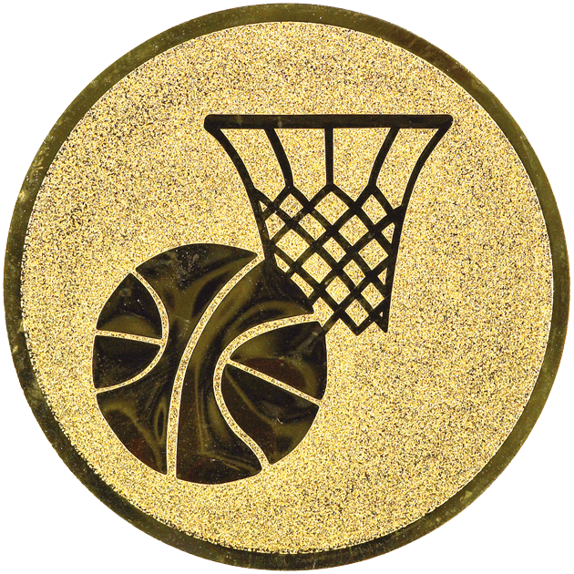 Sportafbeelding ø50 mm basketbal A2-010