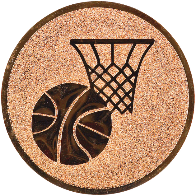 Sportafbeelding ø50 mm basketbal A2-010