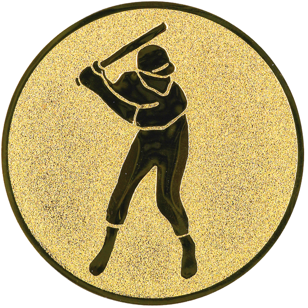 Sportafbeelding ø50 mm honkbal A2-011