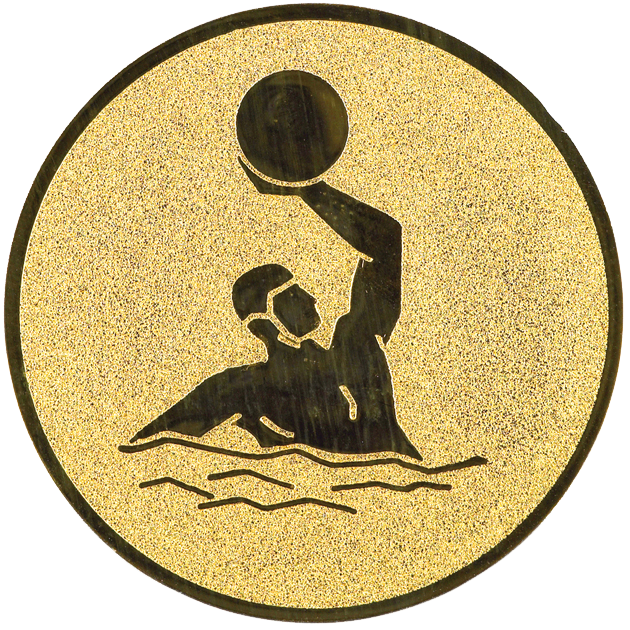 Sportafbeelding ø50 mm waterpolo A2-016